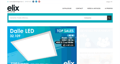 Desktop Screenshot of elix.be