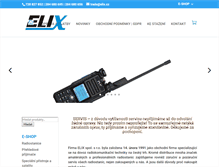 Tablet Screenshot of elix.cz